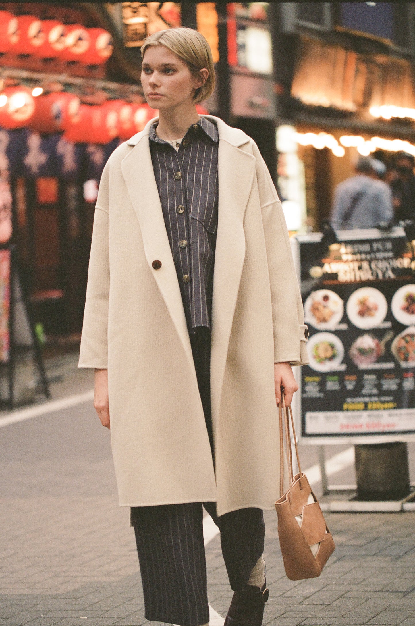 Indi & Cold | Abrigo Crudo Coat - Cream