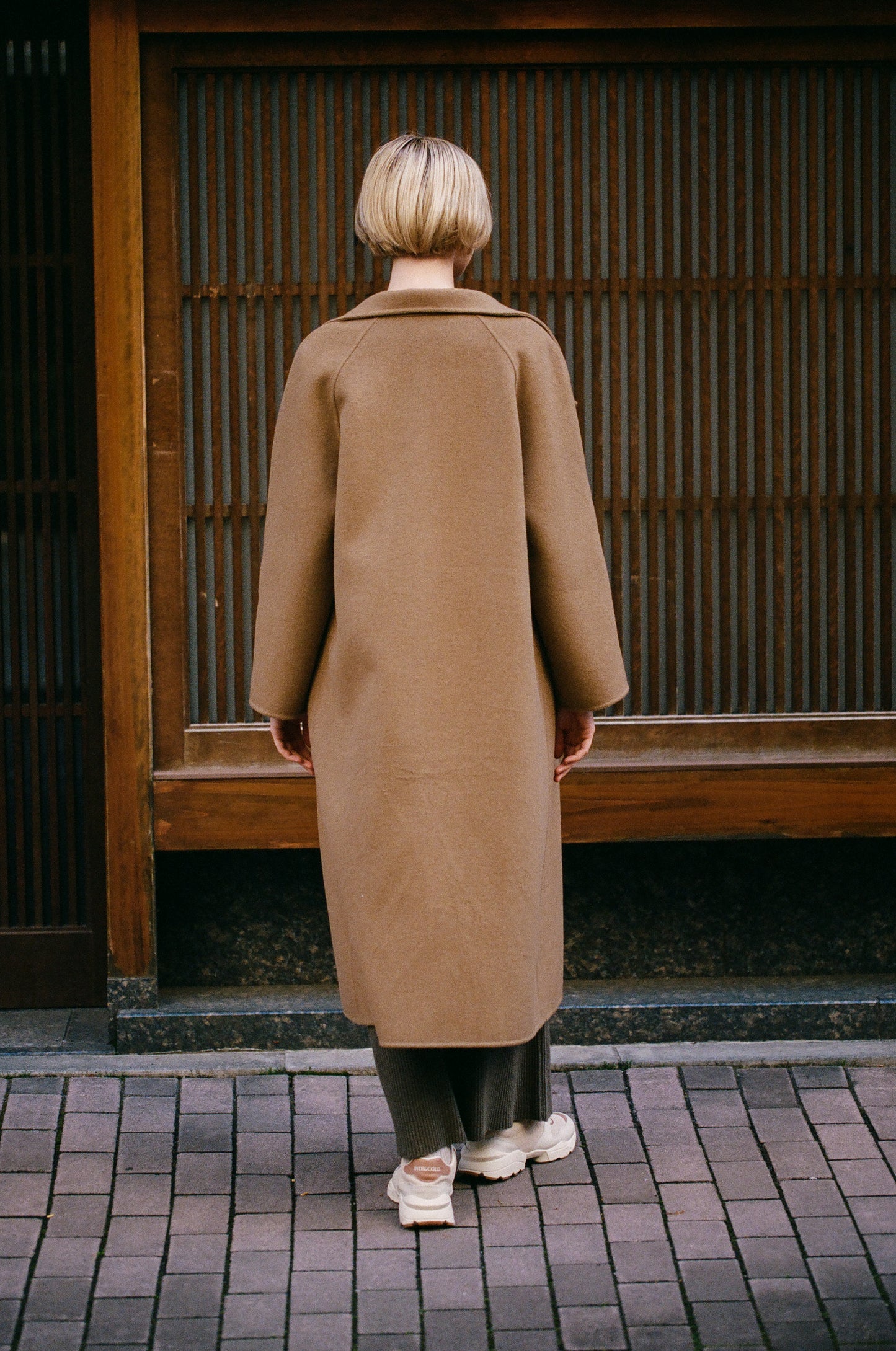 Indi & Cold | Abrigo Maxi Coat - Camel