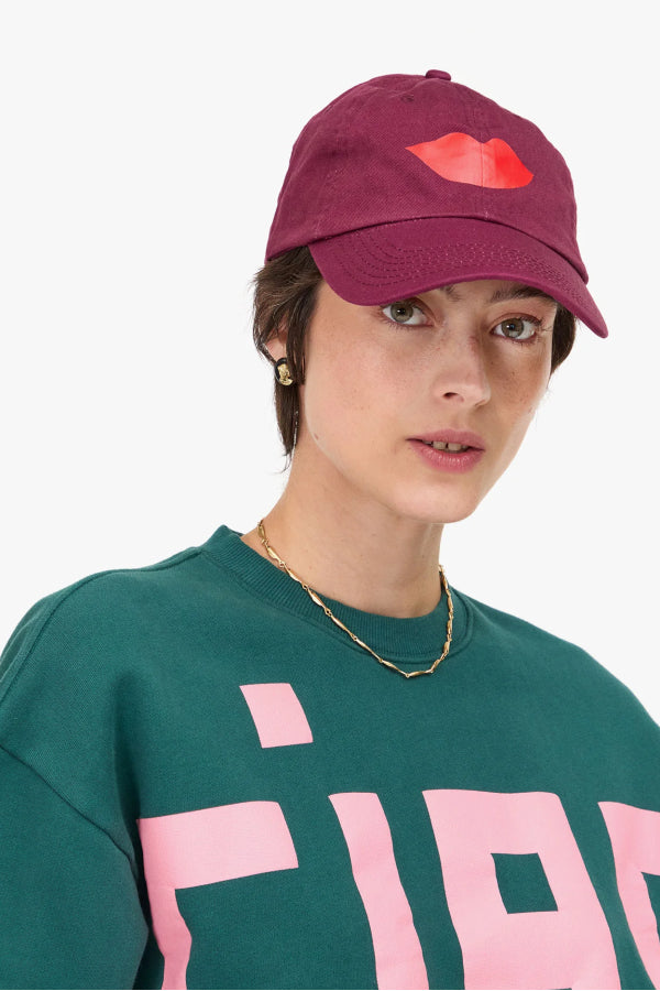 Clare V. | Baseball Cap - Oxblood