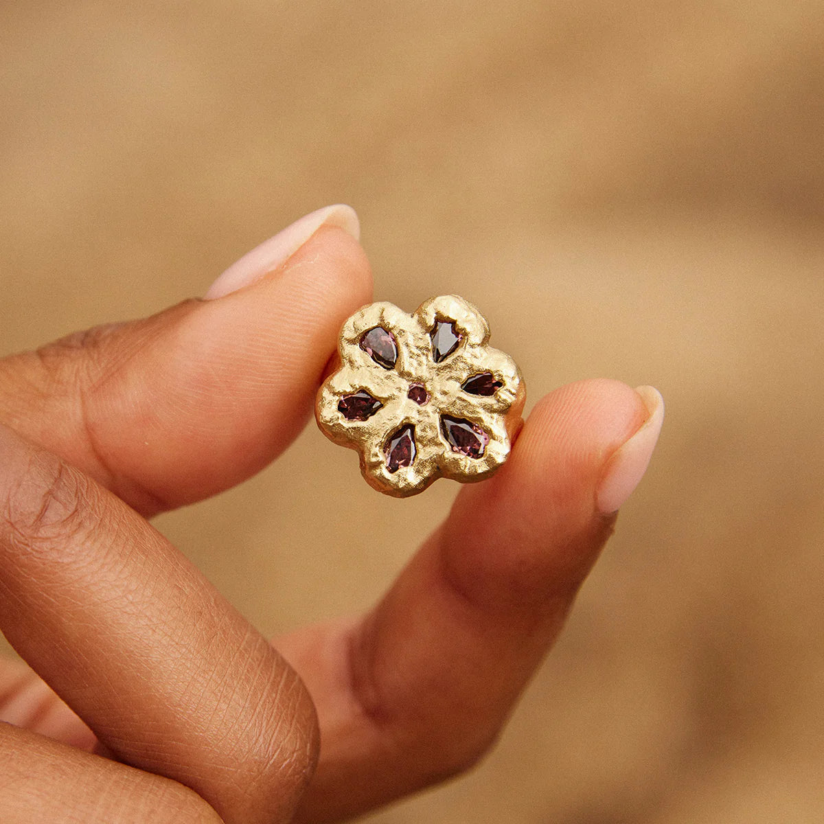 Agapée | Rita Rosewood Ring - Gold