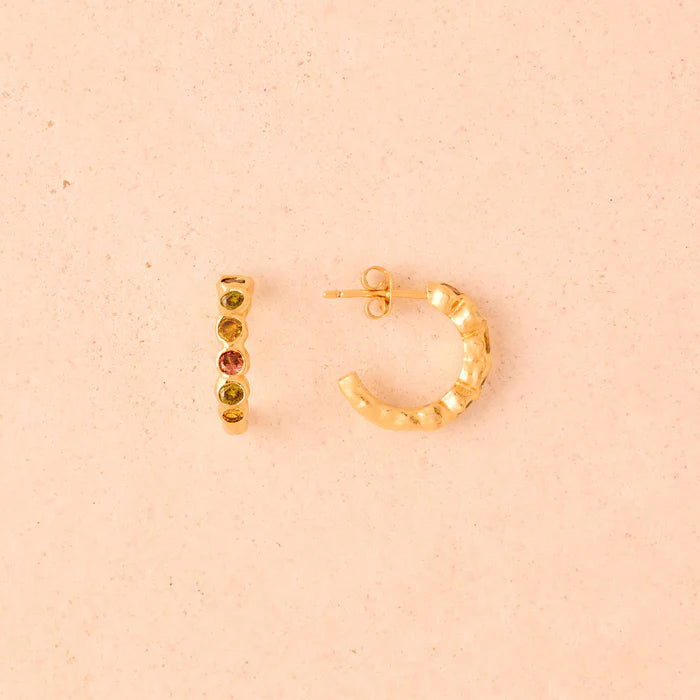 Agapée | Frutina Earrings - Gold / Multi