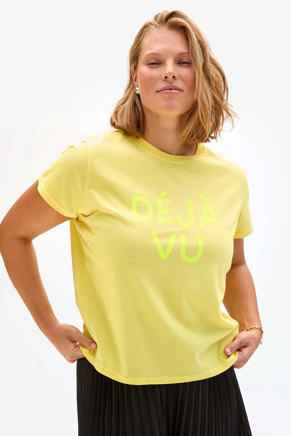 Clare V | Classic Deja Vu Tee - Butter