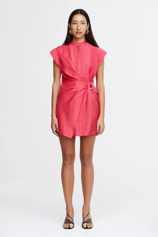 Acler | Remnar Mini Dress - Berry Pink