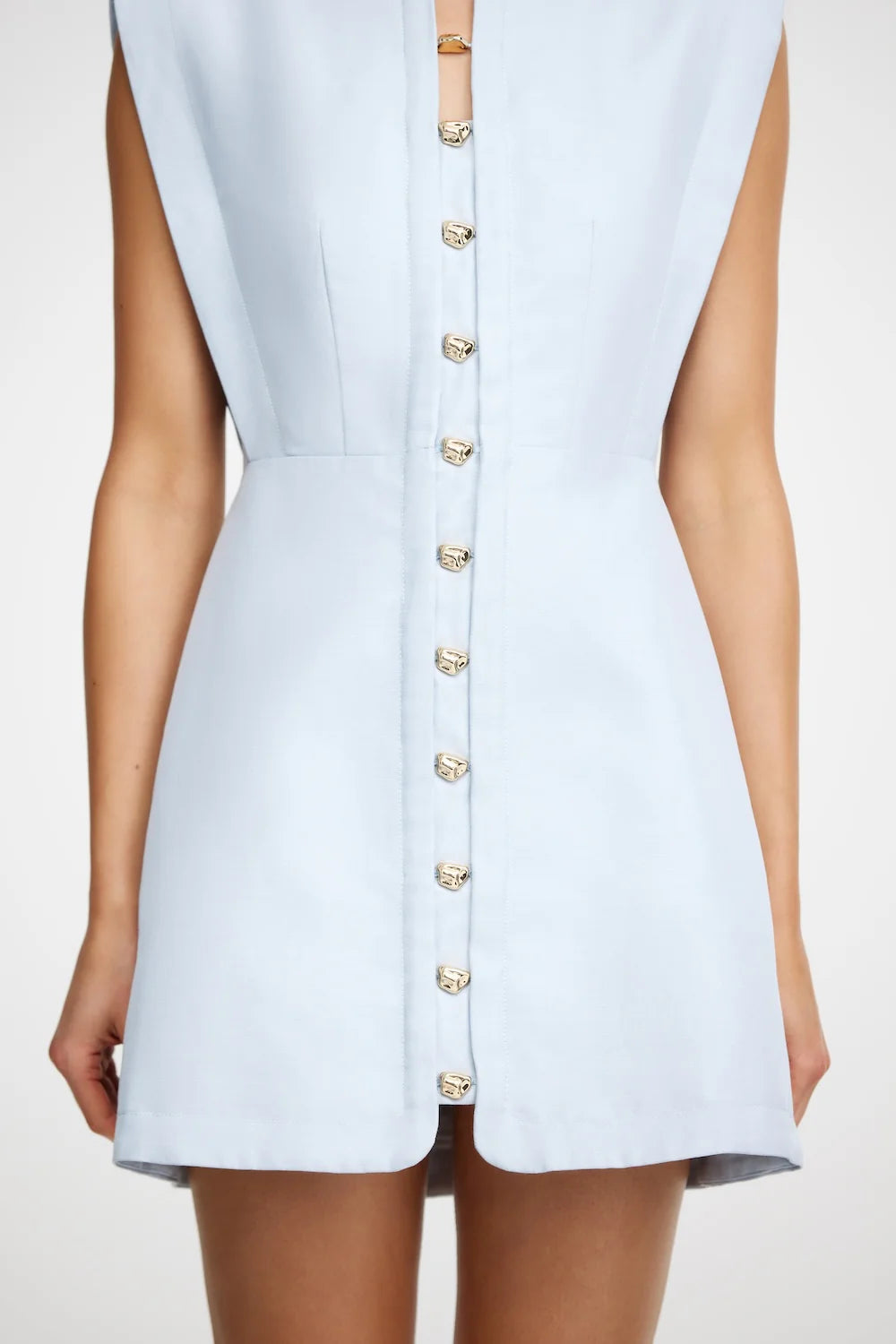 Acler | Cinderford Mini Dress - Blizzard