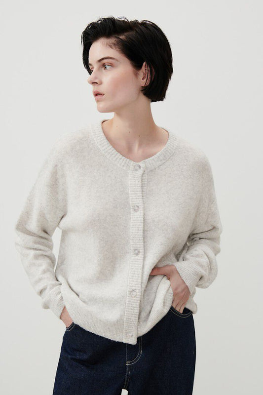 American Vintage | Damsville Cardigan - Heather Grey