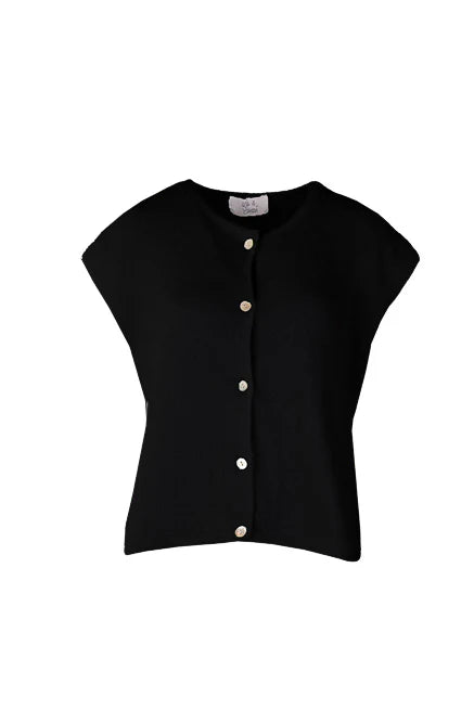 Lou & Odette | Demi Sleeveless Round Neck - Black
