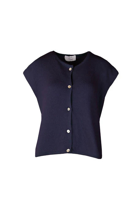 Lou & Odette | Demi Sleeveless Round Neck - Navy