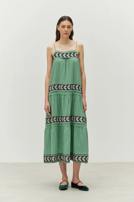 Devotion Twins | Brilliant Dress - Green / Black
