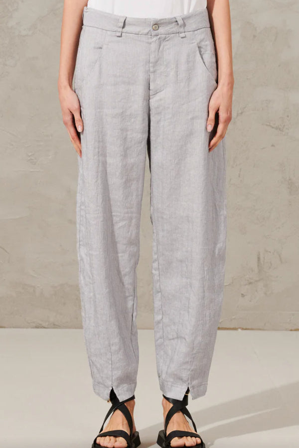 Transit Par Such | Chevron Signature Pant - Light Grey