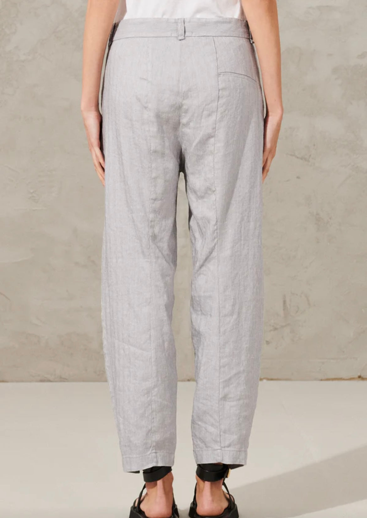 Transit Par Such | Chevron Signature Pant - Light Grey