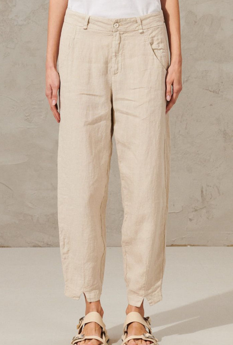 Transit Par Such | Signature Linen Pant - Ivory