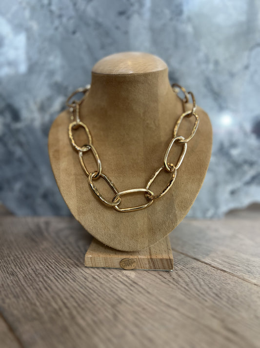 Gas Bijoux | Maille Oval Necklace - Gold