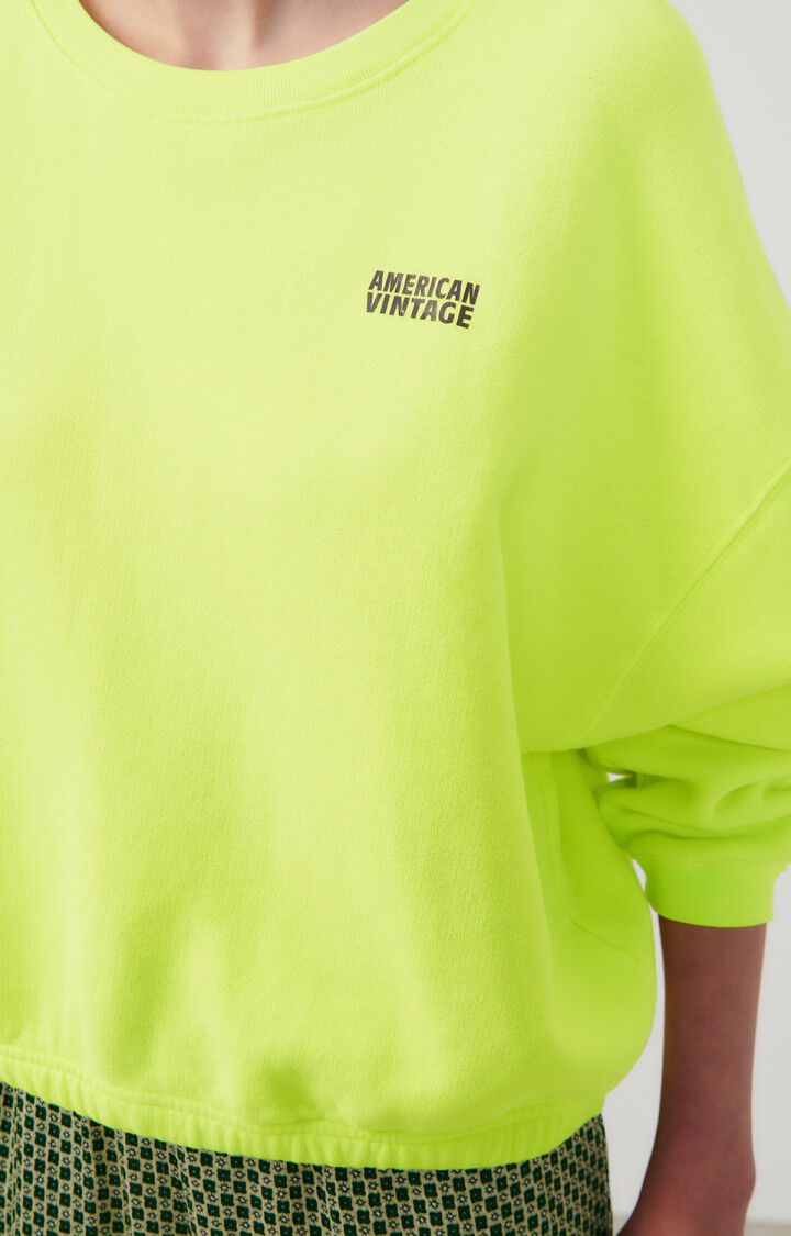 American Vintage | Izubird Sweat - Neon Yellow