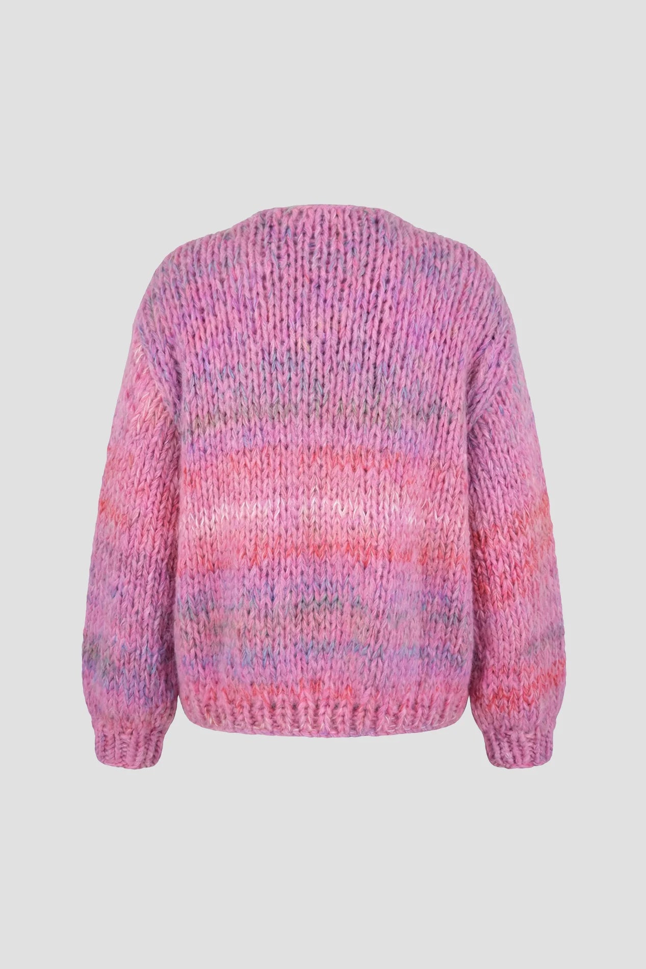 Les Tricots d'O | Isa Cardigan Short - Candy Pink Multi