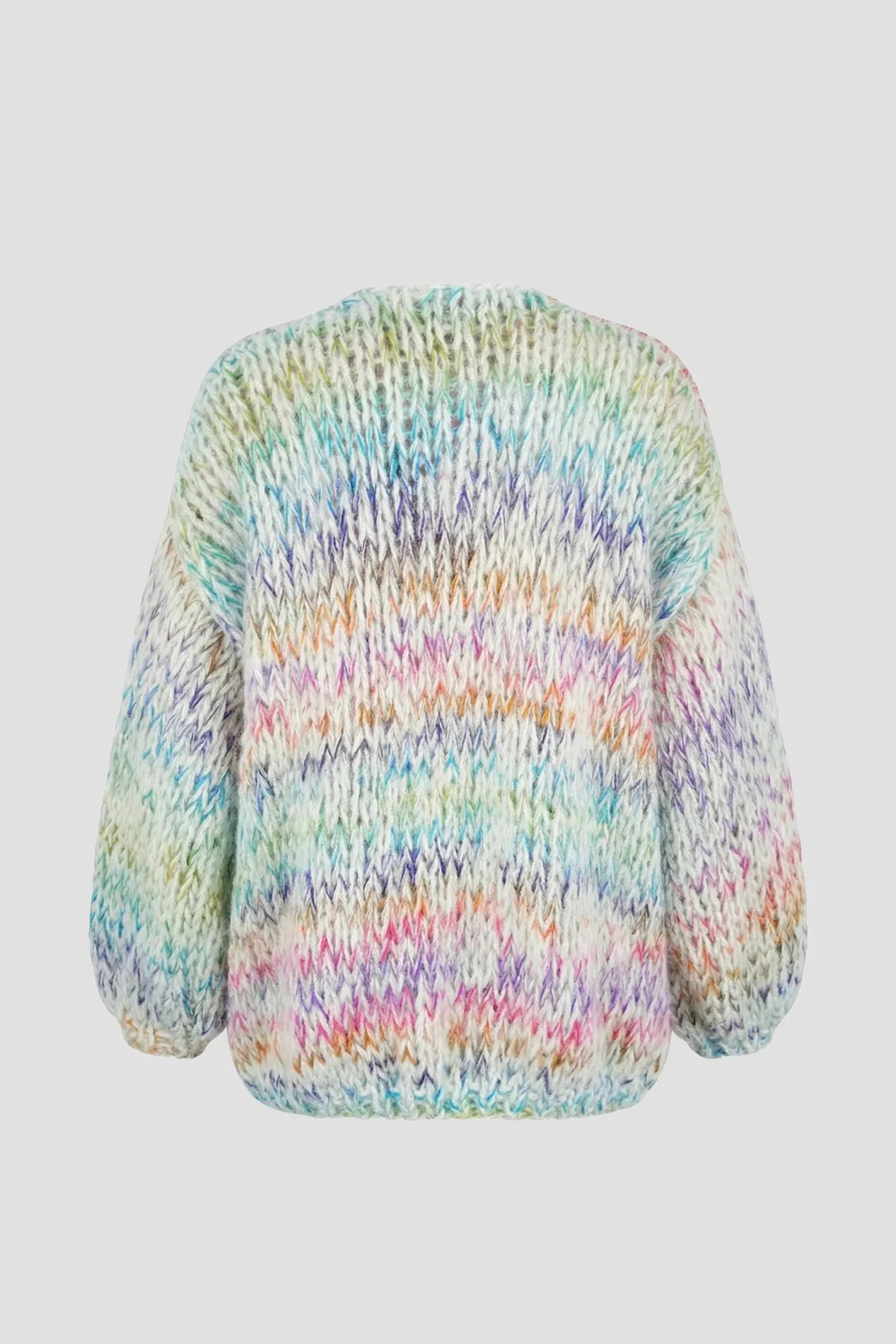 Les Tricots d'O | Isa Cardigan Short - Mint Multi