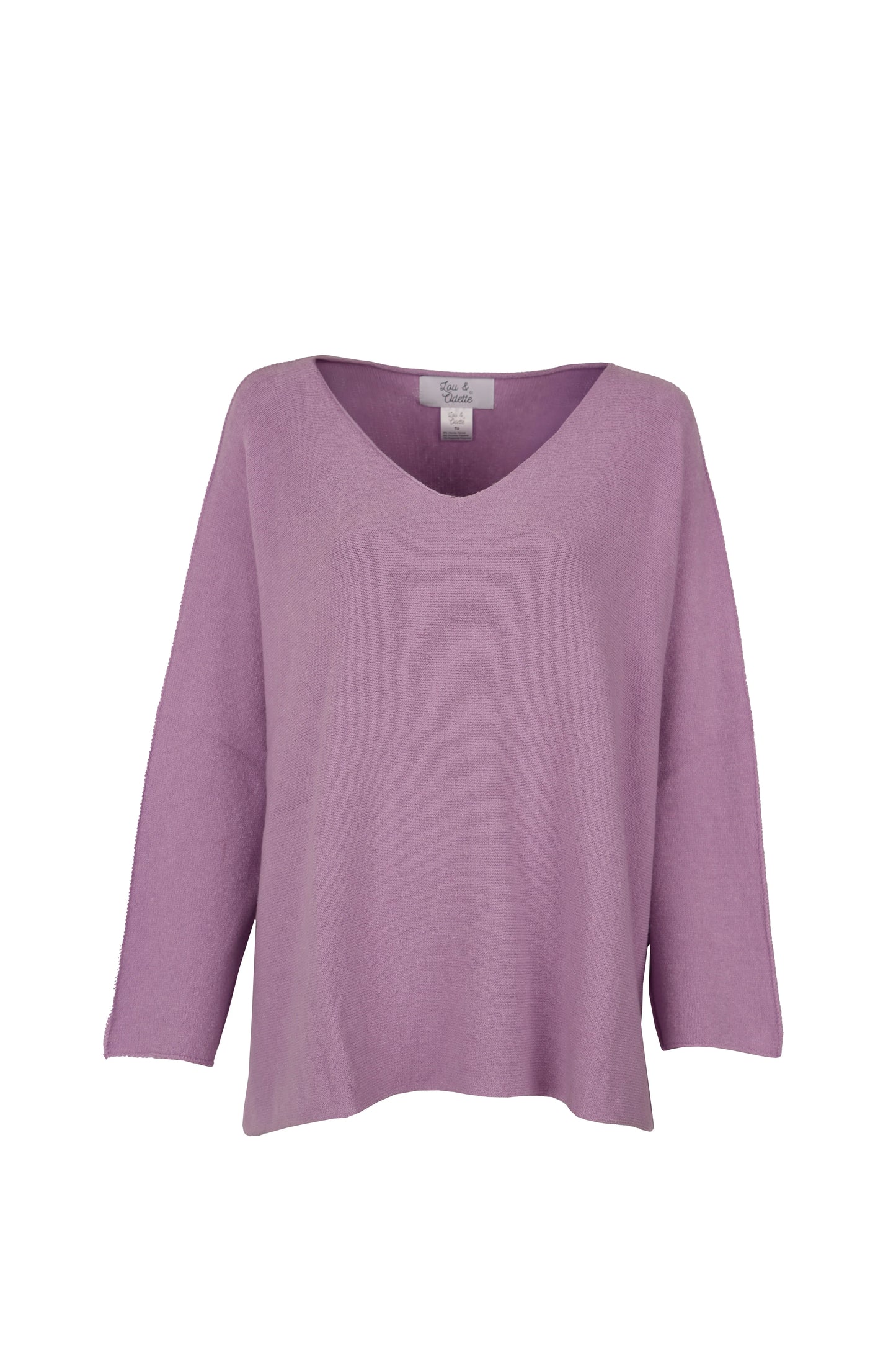 Lou & Odette | Laura Pullover V-Neck - Lilac