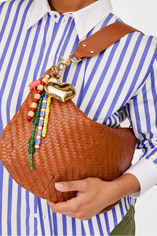 Clare V. | Le Long Beaded Tassel - Multi