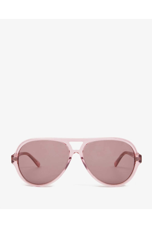 Clare V | Lizzie Sunglasses - Dark Rose