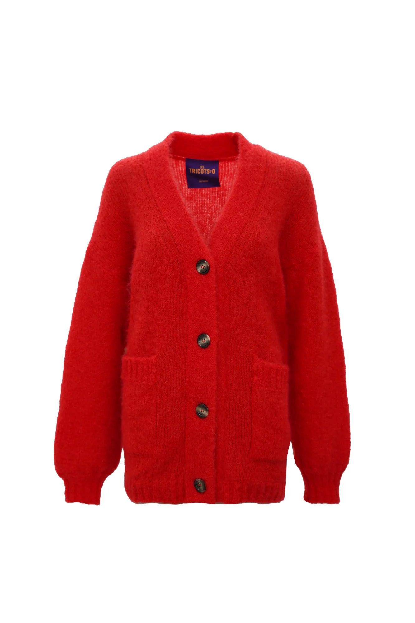 Les Tricots D'o | Charlie Cardigan - Red