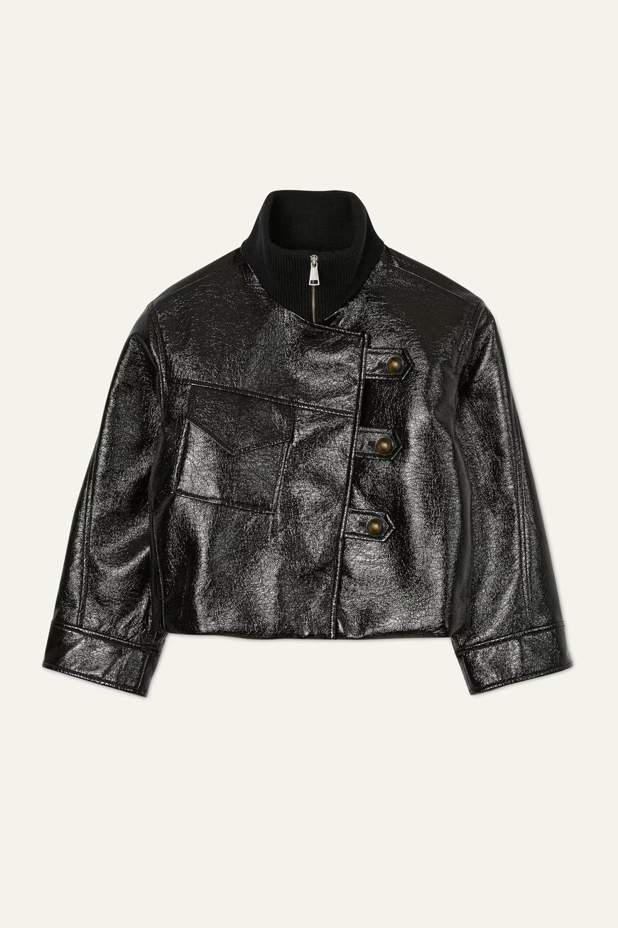 Ba&sh | Morina Jacket - Black Patent