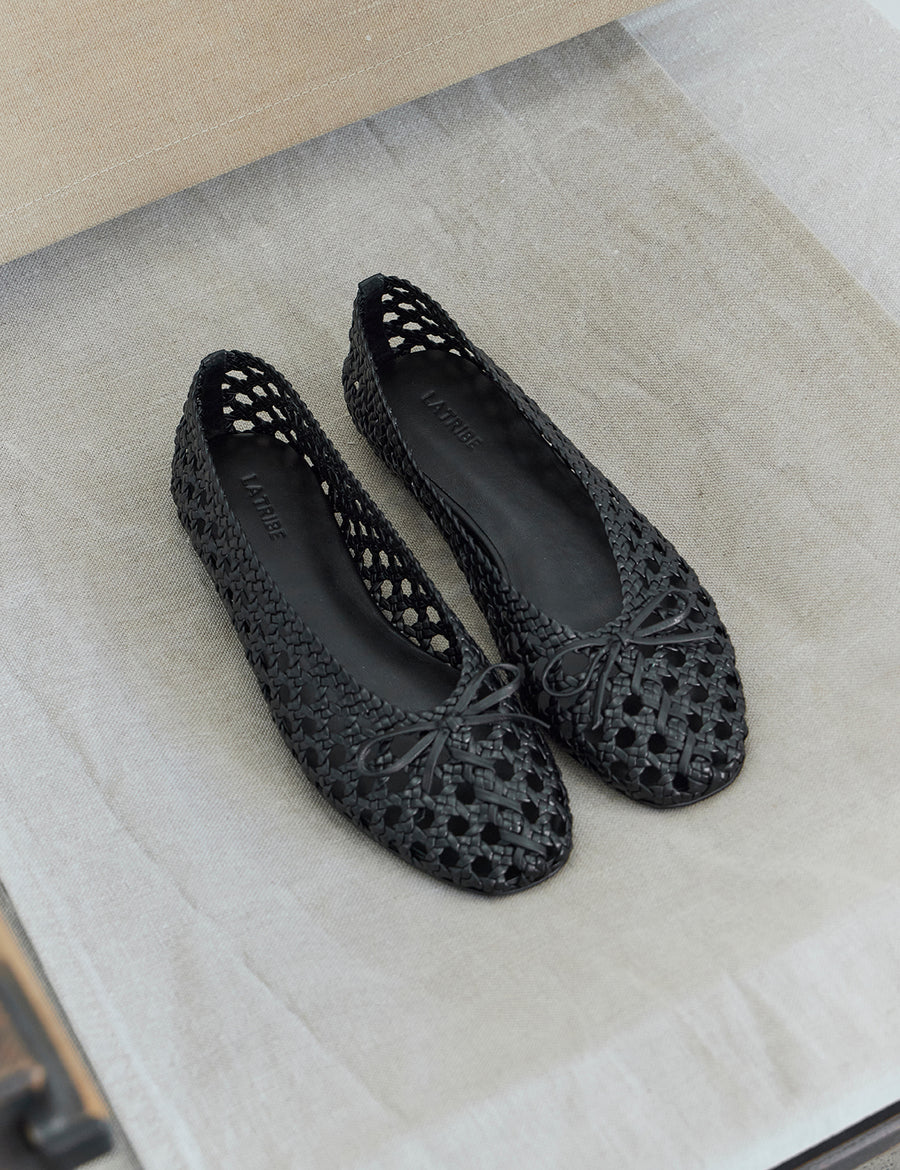 La Tribe | Margot Ballet Flats - Black