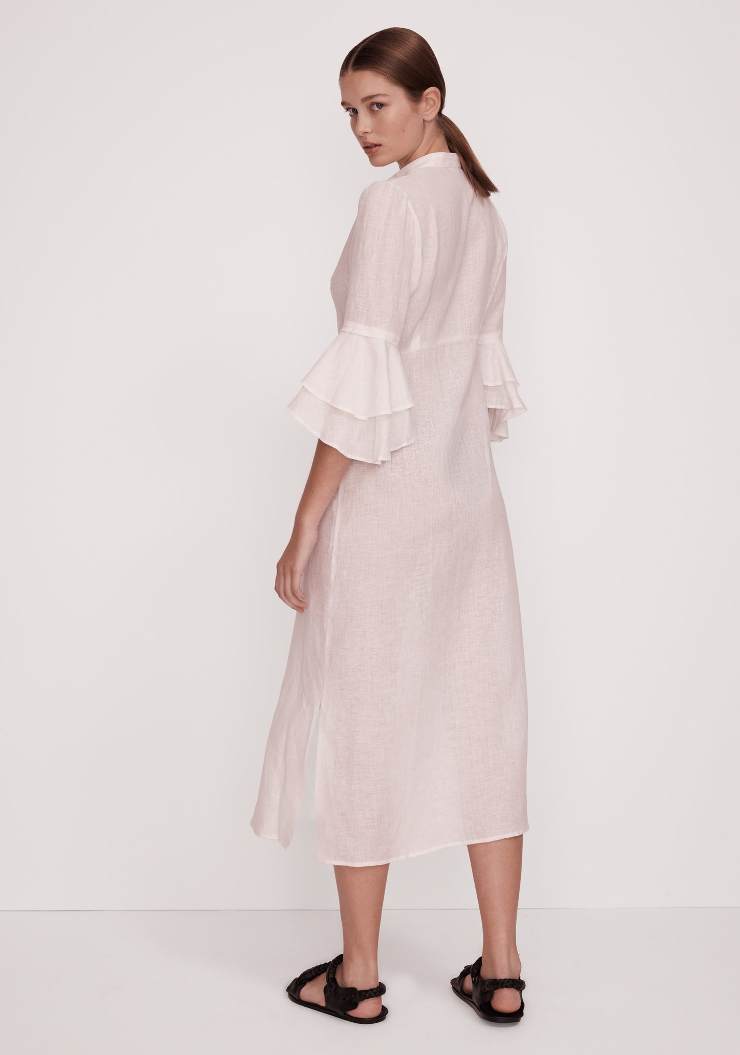 Morrison | Ellison Linen Dress - White