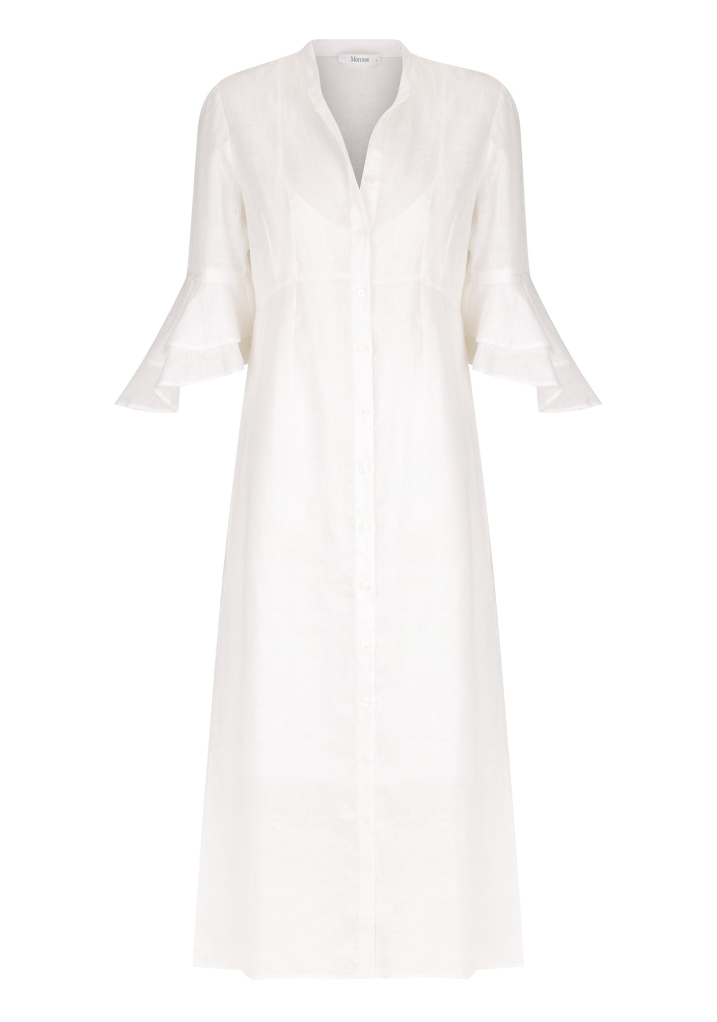 Morrison | Ellison Linen Dress - White