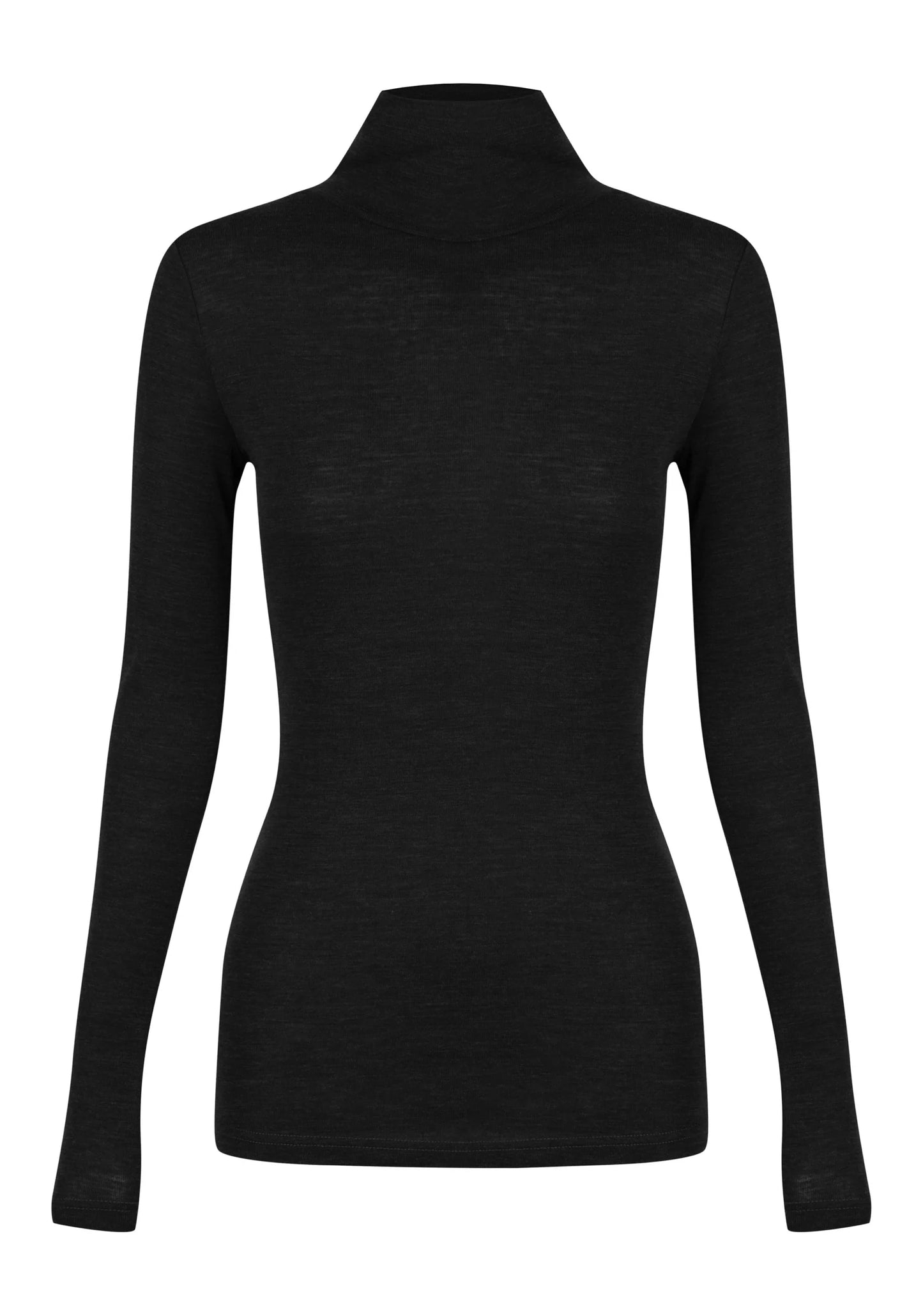 Morrison | Morri Merino High Neck - Blk