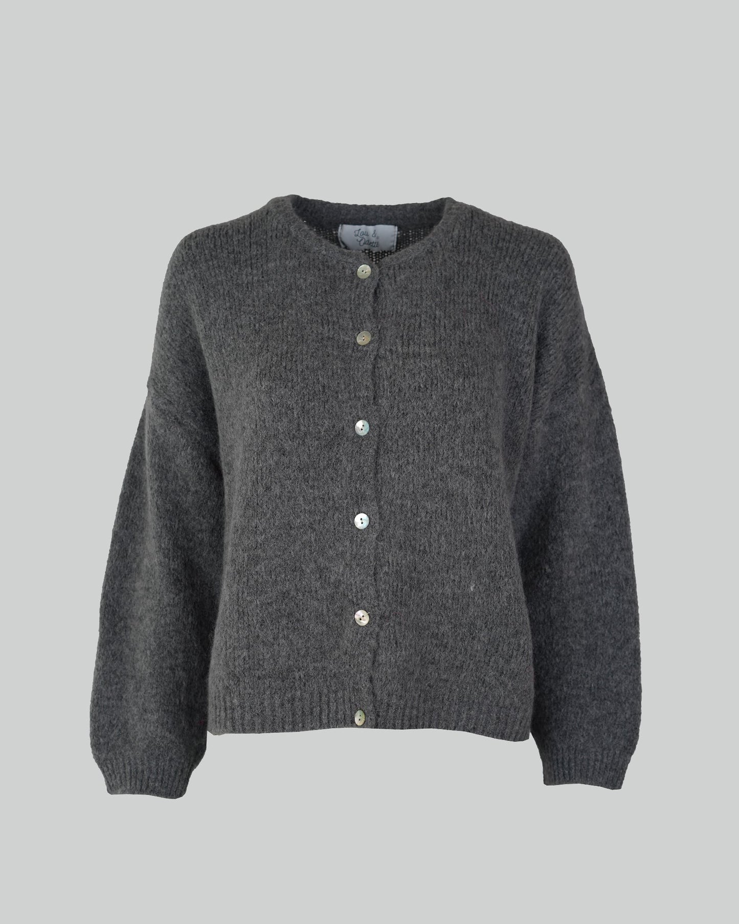 Lou & Odette | Nathalie Cardigan - Grey