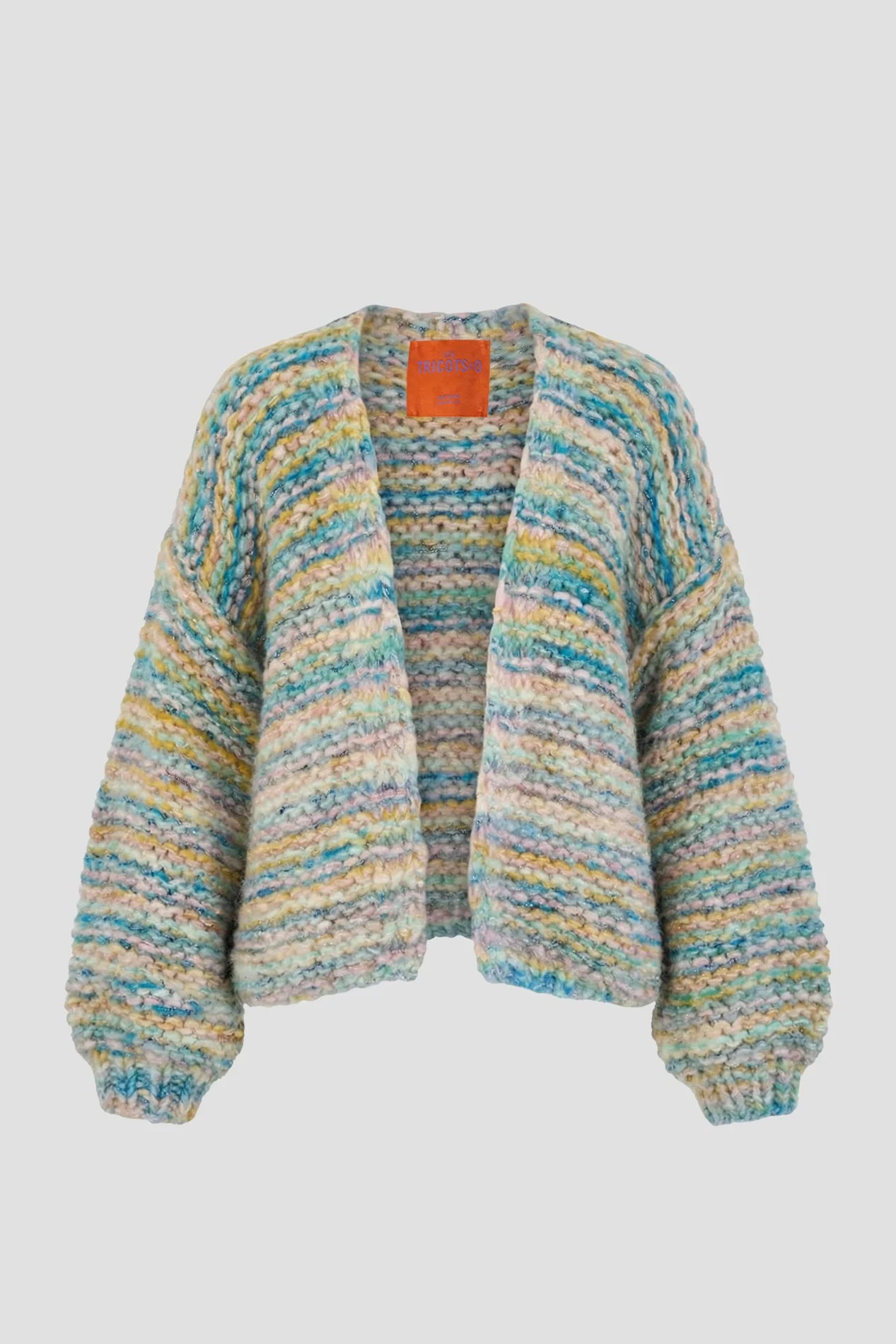 Les Tricots d'O | Nina Cardigan - Blue Multi