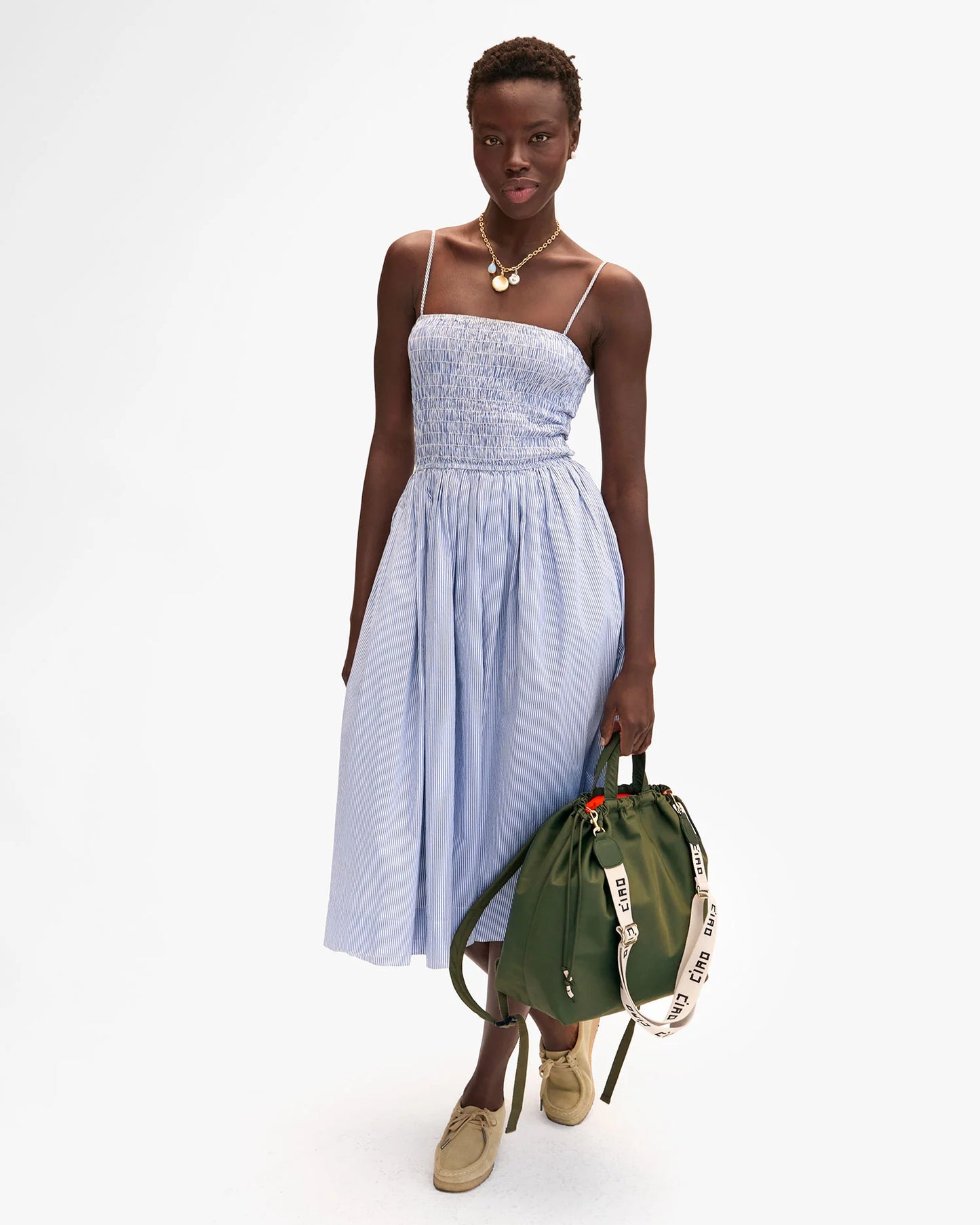 Clare V. | Sac Tout Backpack - Army