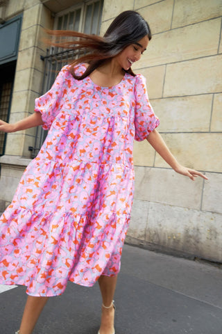 Morrison | Samira Linen Dress - Print