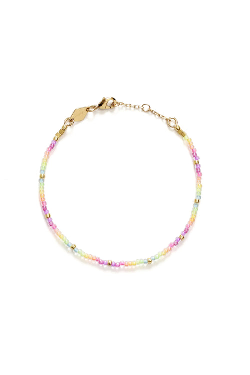 Anni Lu | Neon Rainbow Bracelet - Gold