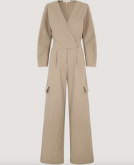 Notes Du Nord | Inessa Jumpsuit - Silver Mink