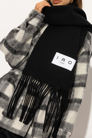 IRO Paris | Crossy Foxy Sandal - Black Fur