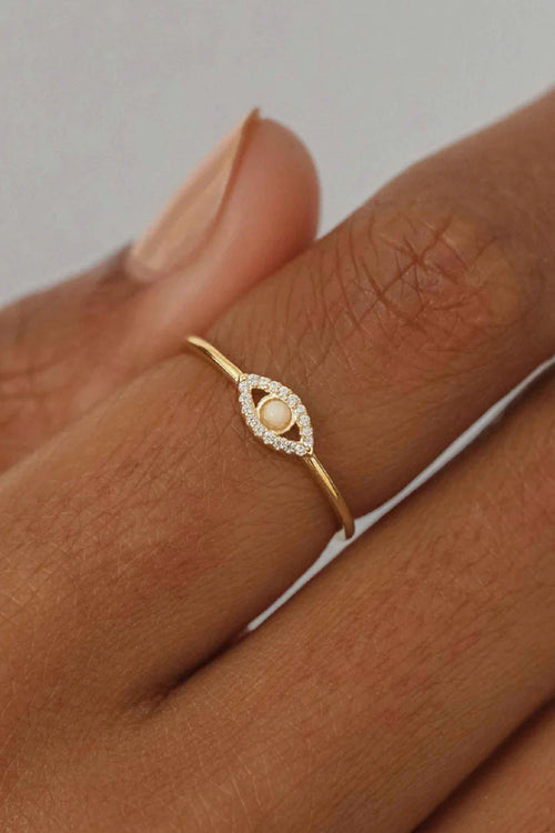 By Charlotte | Eye of Intuition Ring - Gold