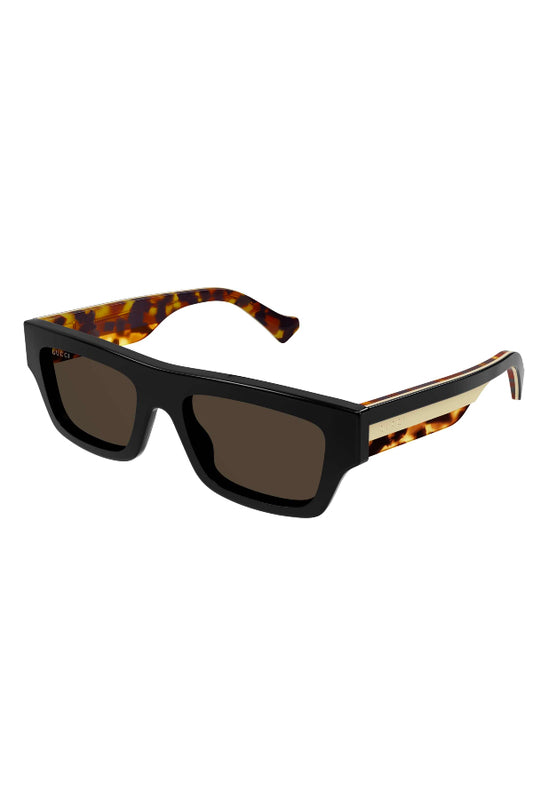 Gucci | GG1301S003 Rectangular Frames - Black/Tortoise