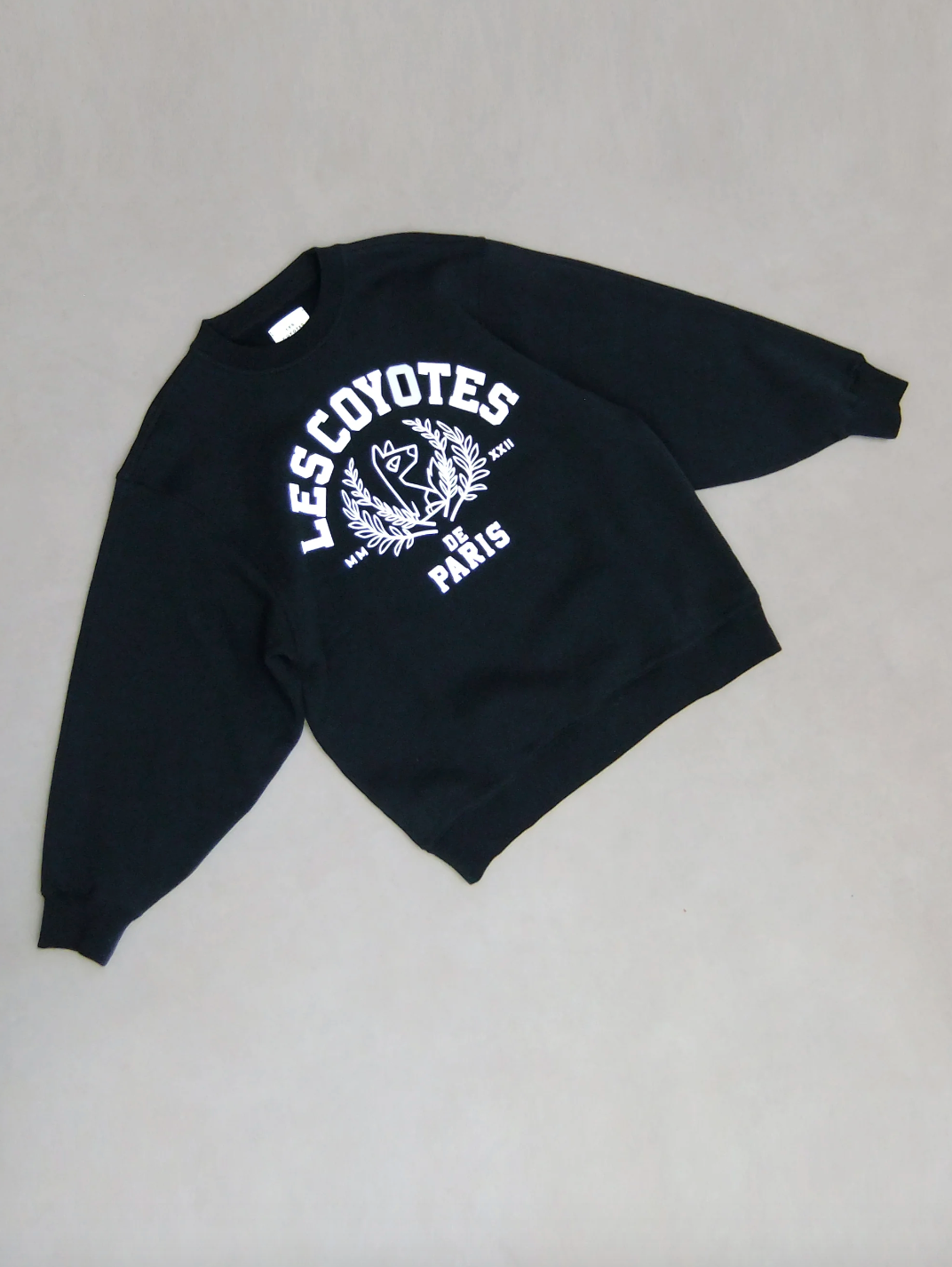 Les Coyotes De Paris | Mascotte Logo Sweatshirt - Noir