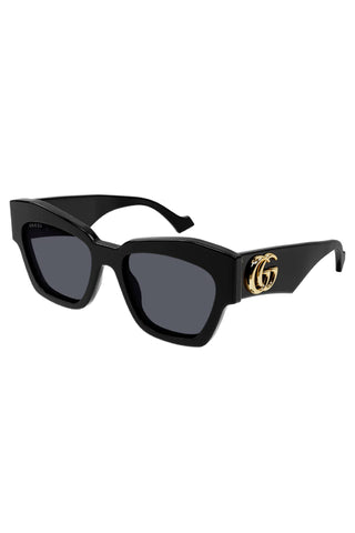 Gucci | GG1134S004 Sleek Rectangle Frame - Black/ Green