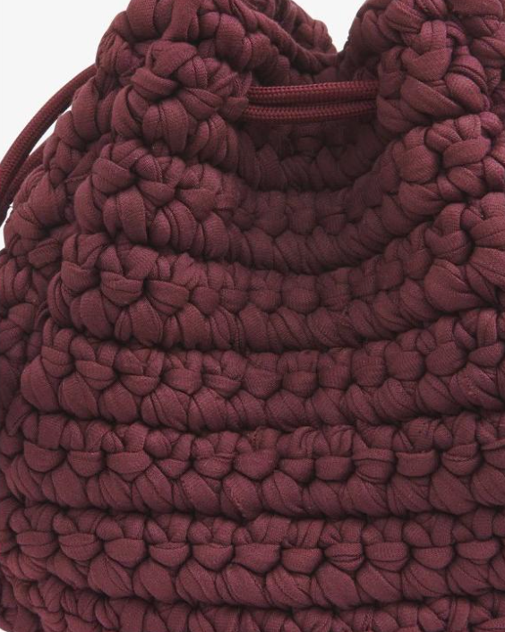 HVISK | Luna Crochet Bag - Burgundy Revival