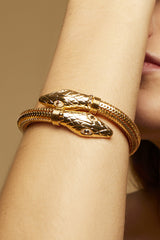 Gas Bijoux | Cobra Bracelet - Gold/Ivory
