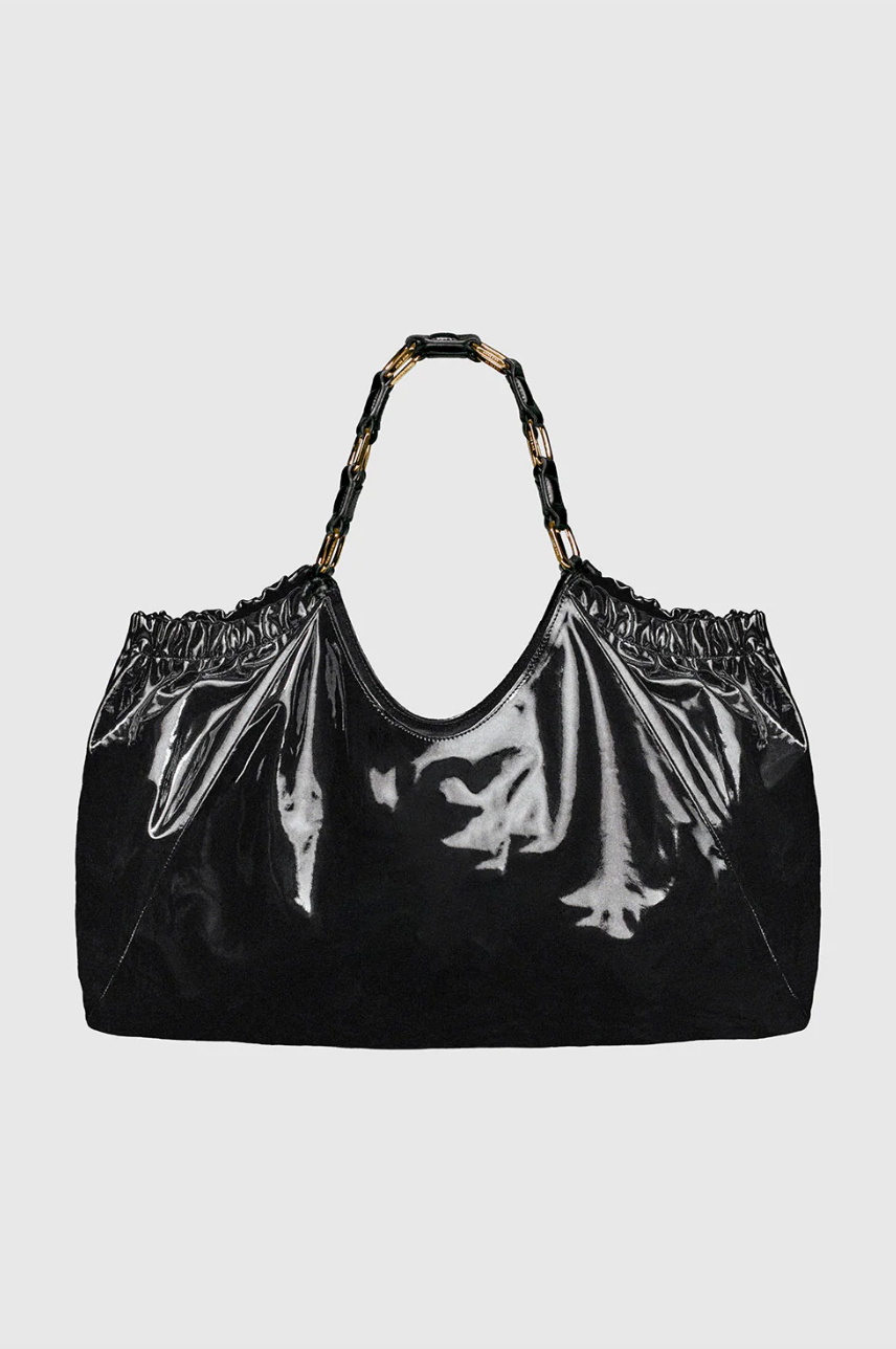 Anine Bing | Kate Tote - High Shine Black