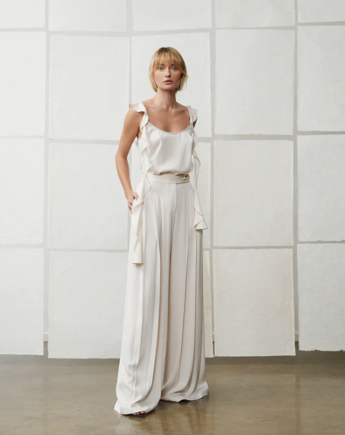 CLEA | Flori Trouser - Off White