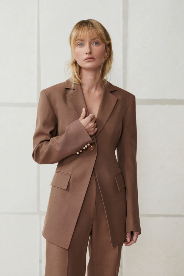 CLEA | Holland Blazer - Nutmeg