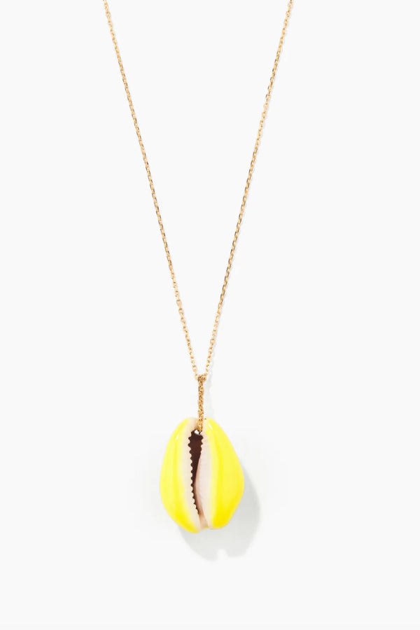 Aurélie Bidermann | Coquillage Sur Necklace - Jaune Laque