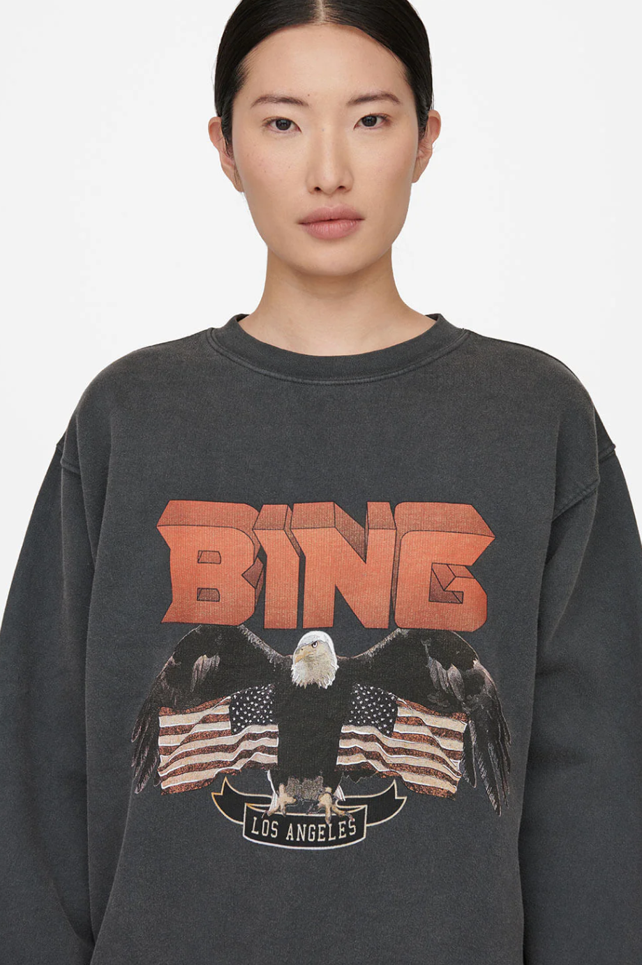 Anine Bing | Vintage Bing Sweatshirt - Black