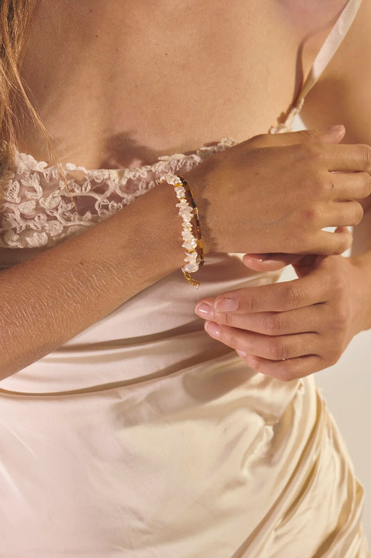 Anni Lu | Pearl Power Bracelet - Gold