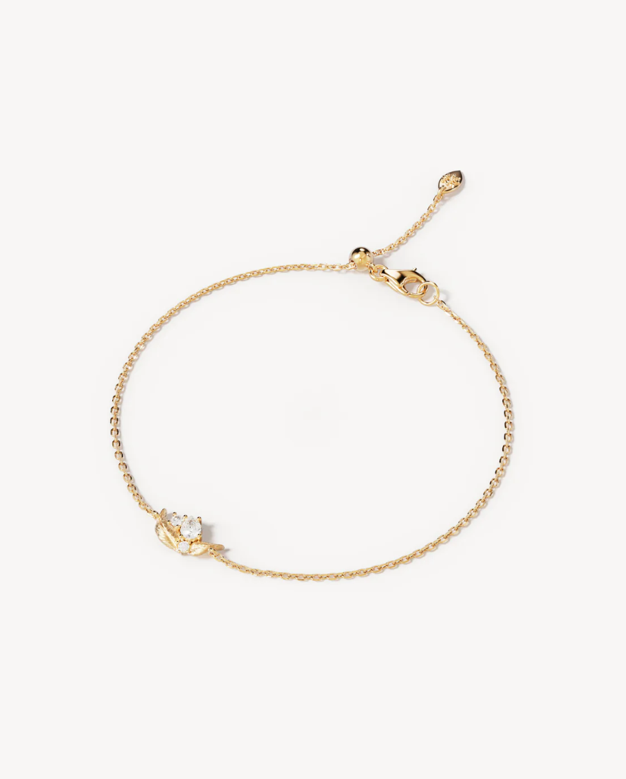 By Charlotte | Through the Seasons Bracelet - 18k Gold Vermeil