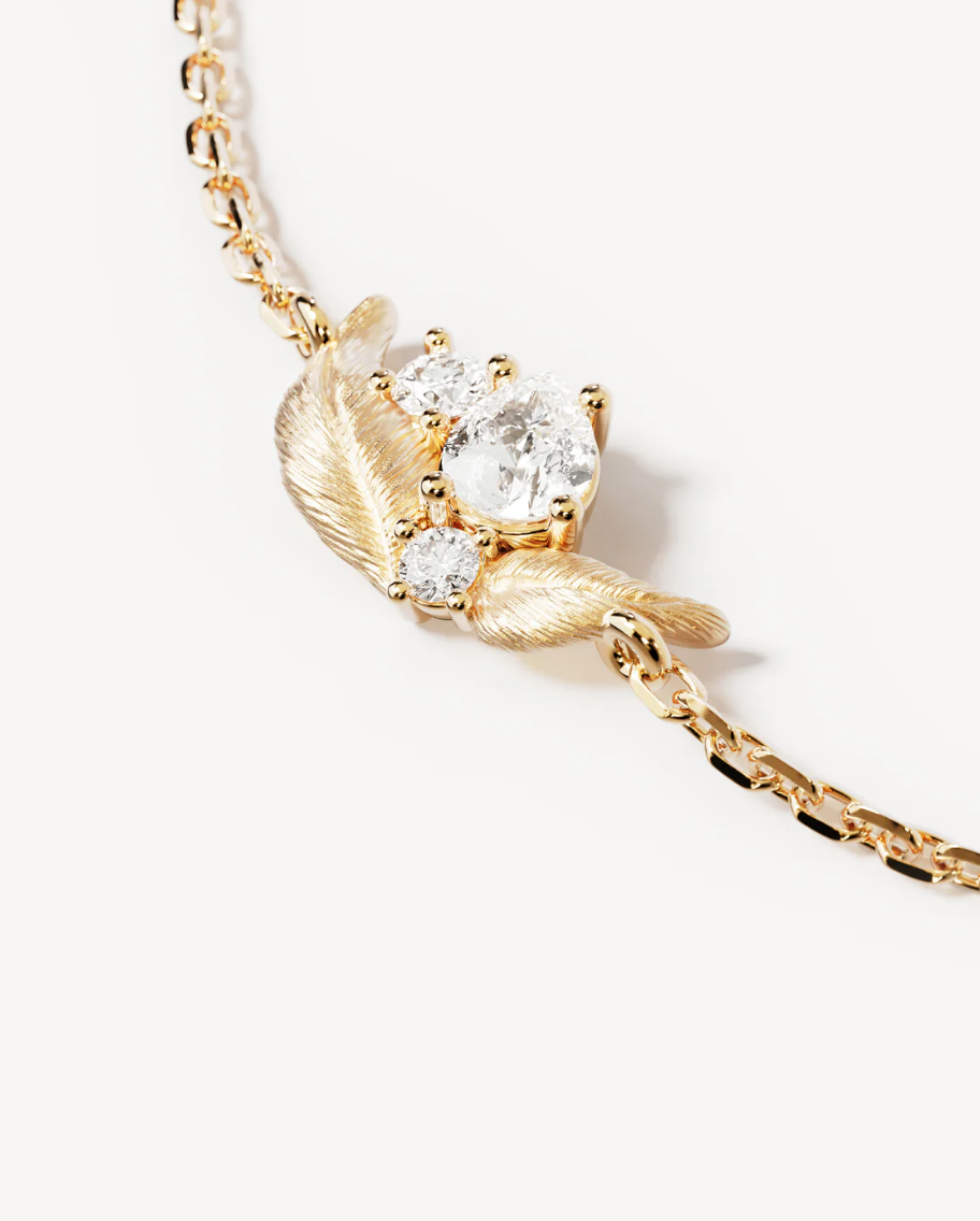 By Charlotte | Through the Seasons Bracelet - 18k Gold Vermeil