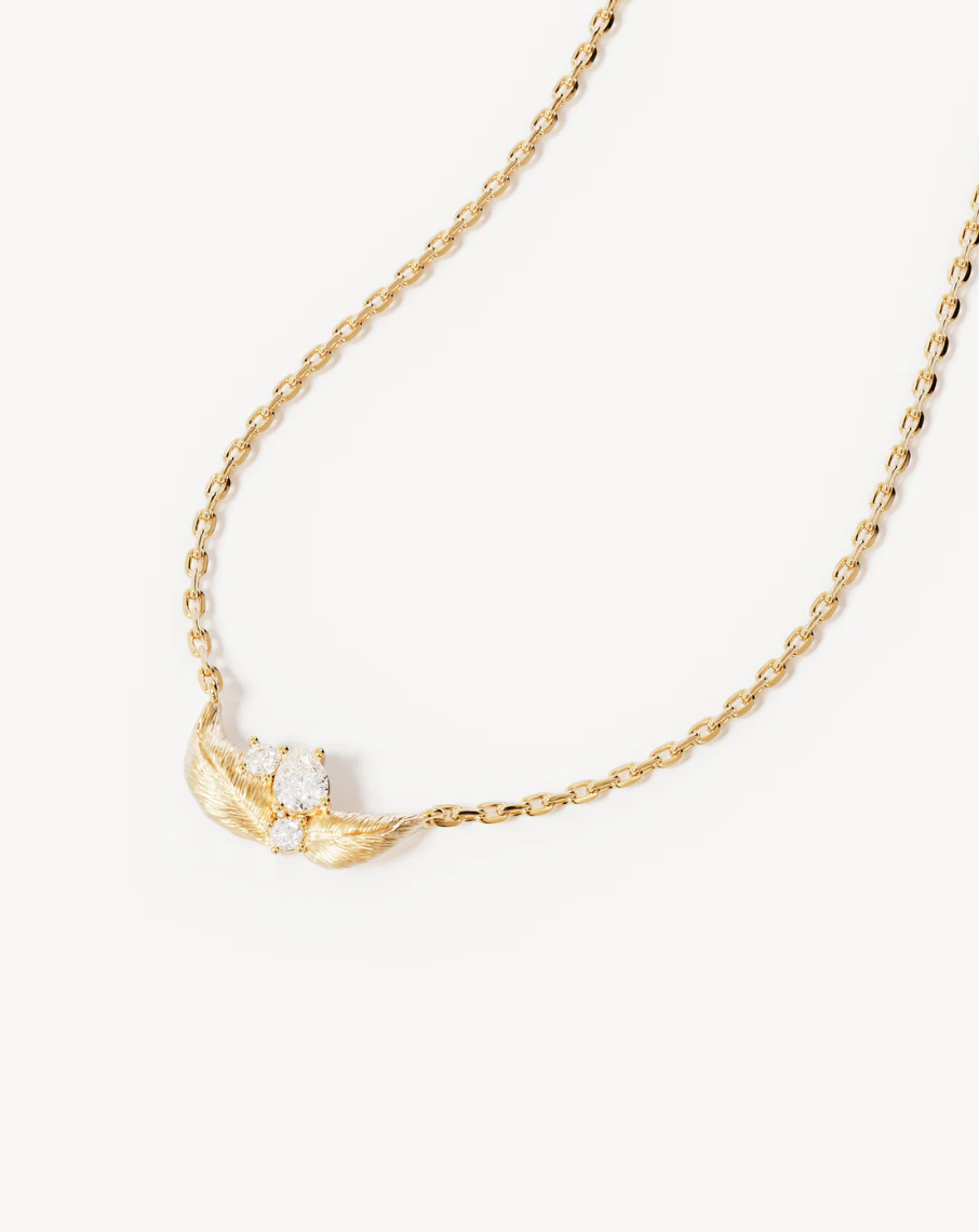 By Charlotte | Through the Seasons Necklace - 18k Gold Vermeil